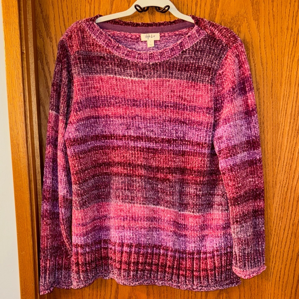 Style & Co. Multicolor Cozy Sweater